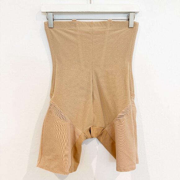 HoneyLove SuperPower Shapewear Compression Shorts Nude Intimates Boning Medium - Picture 7 of 8